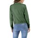 thumbnail image 3 of Chaqueta de moto con cremallera y cuello alzado para mujer INSPIRE CHIC, ligera, talla XL, color verde militar, 3 of 7