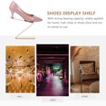 thumbnail image 2 of Shoe Shelf Racks for Small Spaces Bedroom Compact Display Shoes Storage Stand Stainless Household, 2 of 6