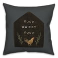thumbnail image 2 of Creative Products Coop Sweet Coop 18 x 18 Indoor / Outdoor Pillow, 2 of 3