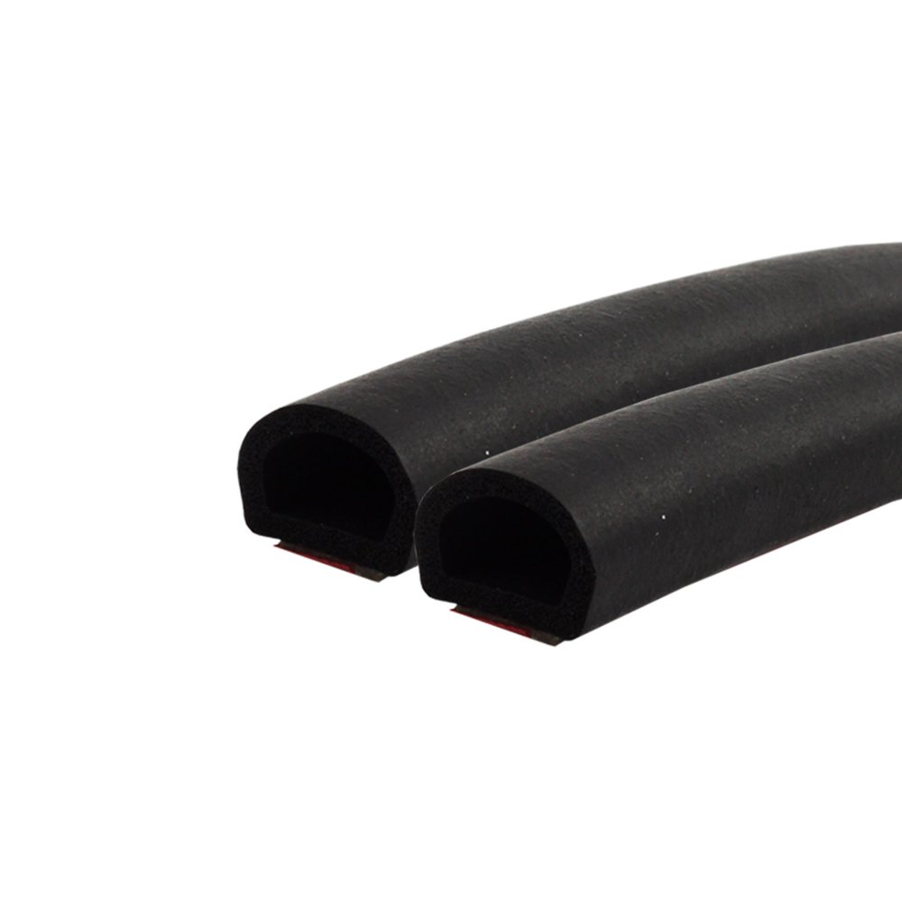 Rubber Seal PVC Door Edge Protect Weather Strip Self Adhesive Trim B