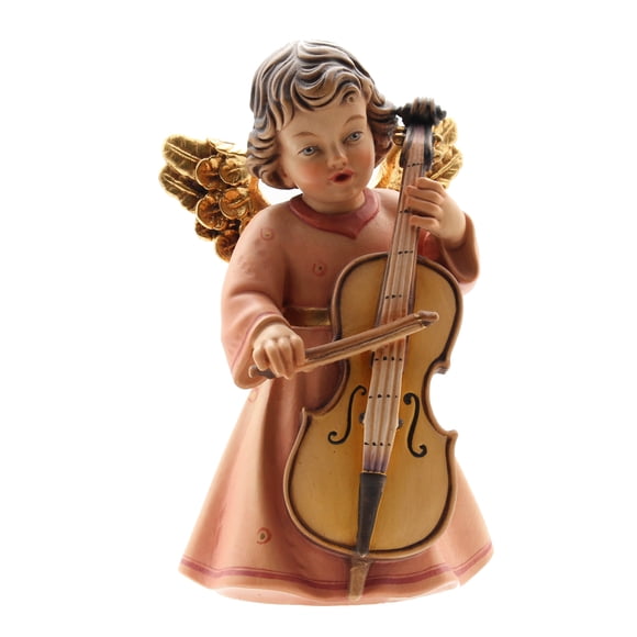 Angel Sissi with bass violin