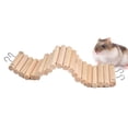 thumbnail image 4 of Escalera colgante para pájaros, juguete para hámster, loro, escalada, 7,5 x 30 cm, 4 of 9