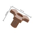 thumbnail image 2 of FOMIYES 8Ud Coupler Para Microondas Soporte Universal De Plástico Color Café Duradero Para, 2 of 8