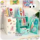 thumbnail image 4 of Cute Cartoon Refrigerator Pen Holder Pencil Case Desk Organizer, Kawaii Desk Organizer Pen Storage Stand Pen Holder for Home School(Pink), 4 of 5
