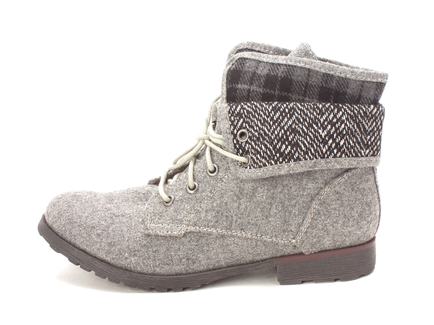 rock and candy combat boots