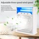 thumbnail image 3 of Aire Acondicionado Ventidor Humidificador USB 3 Velocidades Para El Hogar Habitación Pequeña Coche Sunnimix ventilador de aire acondicionado, 3 of 8