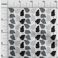 thumbnail image 1 of oneOone Viscose Jersey Gray Fabric Leaves Block Sewing Fabric By The Yard Printed Diy Clothing Sewing Supplies 60 Inches Wide, 1 of 5