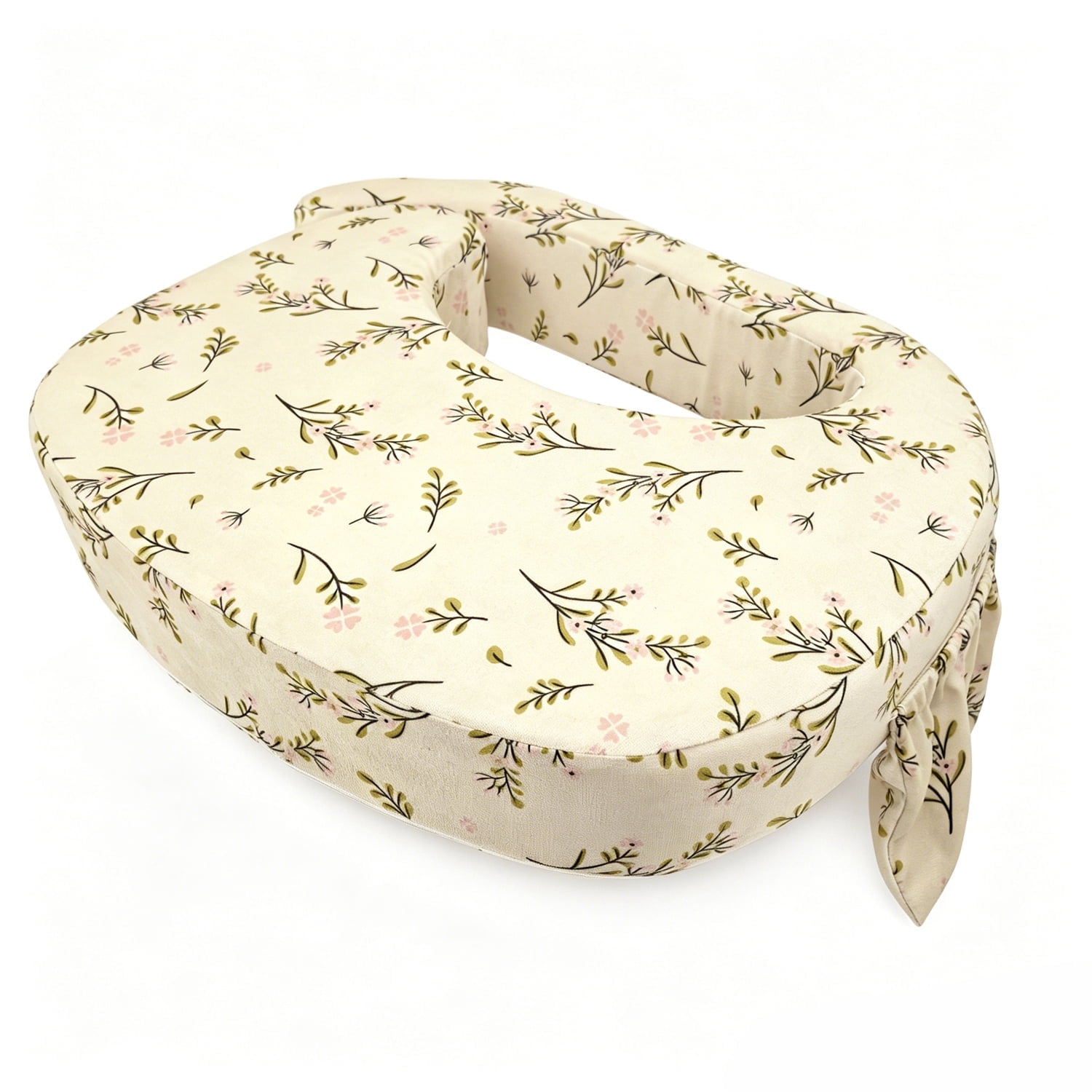 GOLDCOLIN Ergonomically designed nursing pillow—an essential support pillow for mothers and babies, featuring a convenient side pocket and a removable, washable cover
