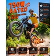thumbnail image 4 of Electric Bike for Adults, 750W Motor, 48V 15.6Ah Battery, 28 MPH PAS, 50 Miles Range, Full Suspension Fat Tire Off-road Bike, UL2849, 4 of 11
