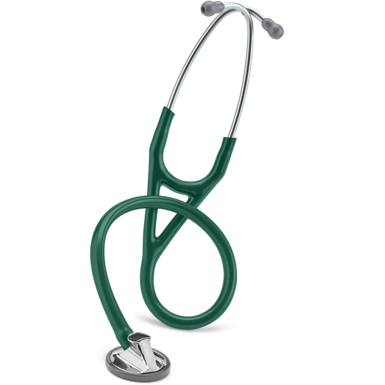 3M Littmann Master Cardiology Stethoscope, Hunter Green Tube, 27