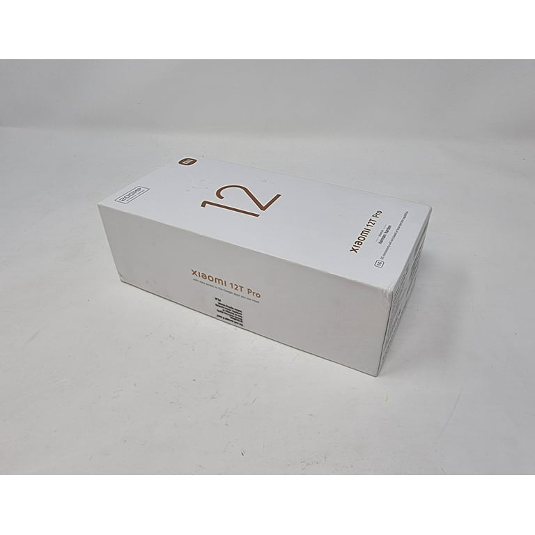 New Open Box) Xiaomi 12T Pro 256GB 8GB RAM DUAL SIM Global Model