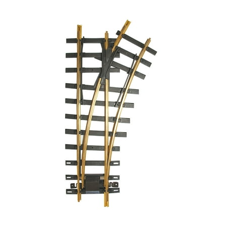Bachmann 94658 Large Scale 30 Degree 4' Diameter Turnout, Right Brass Track