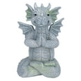 thumbnail image 2 of Pequeña Escultura de Dinosaurios, Exquisita Estatua Meditada de Dinosaurio No Olor de Olor Para Jardín para Jardín, 2 of 7