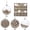 Gold, variant on Fwttom Sequin Christmas Ball Ornaments Set of 16 Shatterproof Hanging Merry Christmas Tree Decorations for Holiday Gifts Xmas Decor, Red