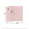 thumbnail image 4 of Frigidaire 1.6 Cu. ft. Retro Mini Fridge with Side Bottle Opener, Compact Refrigerator with Freezer Compartment, Coral, 4 of 10