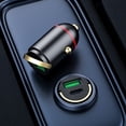 thumbnail image 3 of Mini Dual PD Car Phone Charger 100W Fast Charge Adapter Accessories 100W, 3 of 9