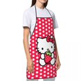 thumbnail image 3 of Custom Bib Sanrio Hello Kitty Apron Men Women Unisex Adult Chef Cooking Kitchen Tablier Cuisine Baking, 3 of 7