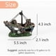 thumbnail image 2 of Accesorios de acuario para decoración de peces,Decoración de naufragio,Material de resina, decoraciones de barcos hundidos para favores de peces, 2 of 8
