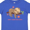 thumbnail image 4 of Inktastic Don't Hurry Sloth Girls Toddler T-Shirt, 4 of 5