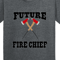 thumbnail image 4 of Inktastic Future Fire Chief Firefighter Youth T-Shirt, 4 of 5