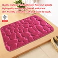 thumbnail image 3 of Color Sólido Cuarto de baño Puerta Absorbente No resbalón Decoración de Alfombra Grande Toddler Sala de estar Almohadillas Soft Almohadillas Accesorios Red, 50x80cm seitruly HA009646-12, 3 of 6