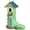 B-Rain Boot, variant on Birdhouses - Hanging Bird House, Set of 2 Bird Houses for Outside, Decorative Mushroom Bird House Blue and Red Ceramic Birdhouses for Wild Birds, Finch, Cardinal, and Bluebird