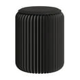 thumbnail image 1 of Honeycomb-Structured Folding Stool for Indoor/Outdoor Use - Compact, Portable, Non-Slip Design with Easy Cleaning Cushion - Durable High-Density Paper Material - Available in White, Brown, Red, Black, 1 of 6