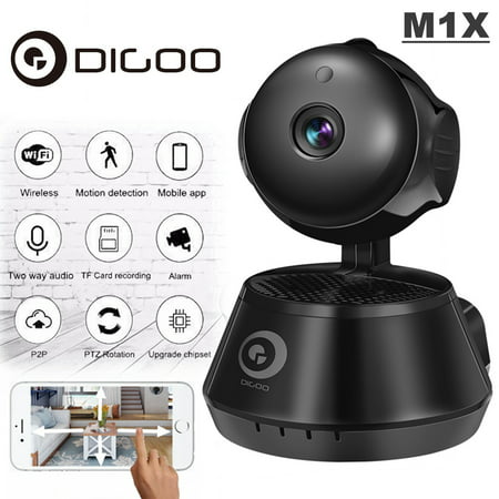 Digoo Smart Wireless WiFi Network IP Camera Baby Monitor CCTV with Night Vision IR Motion Detection ＆Two-Way APP Control ＆ NVR Video Recorder for Home