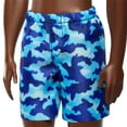 thumbnail image 4 of Beach Ken Doll with Dark Brown Hair Wearing Blue Camo-inspired Print Swimsuit Ready for the Pool, 4 of 8