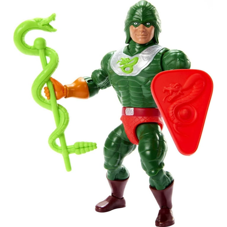 MOTU Origins Deluxe King Hiss Action Figure, 5.5 Inch