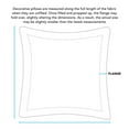thumbnail image 4 of Michael Amini Conner 20" Velvet Throw Pillow - Paprika in Set of 2, 4 of 4
