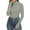 04-Light Green, variant on Women's Ribbed Turtleneck Sweater Long Sleeve Stretchy Fall Winter Undershirts