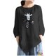 thumbnail image 1 of Camiseta de manga larga con cuello redondo y estampado informal a la moda de verano para mujer Fridja  fjkfkj1566, 1 of 4