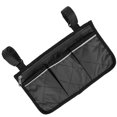 thumbnail image 1 of Wheelchair Armrest Storage Bag Classified Storage Keep Necessities Within for Most Walkers Scooters Wheelchairs, 1 of 7