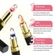 thumbnail image 5 of Bálsamo labial hidratante Lápiz labial con forma de flor que cambia de color Humectante con temperatura cambiante Gelatina nutritiva Lápiz labial dorado que cambia de color Transmisión en vivo, 5 of 5