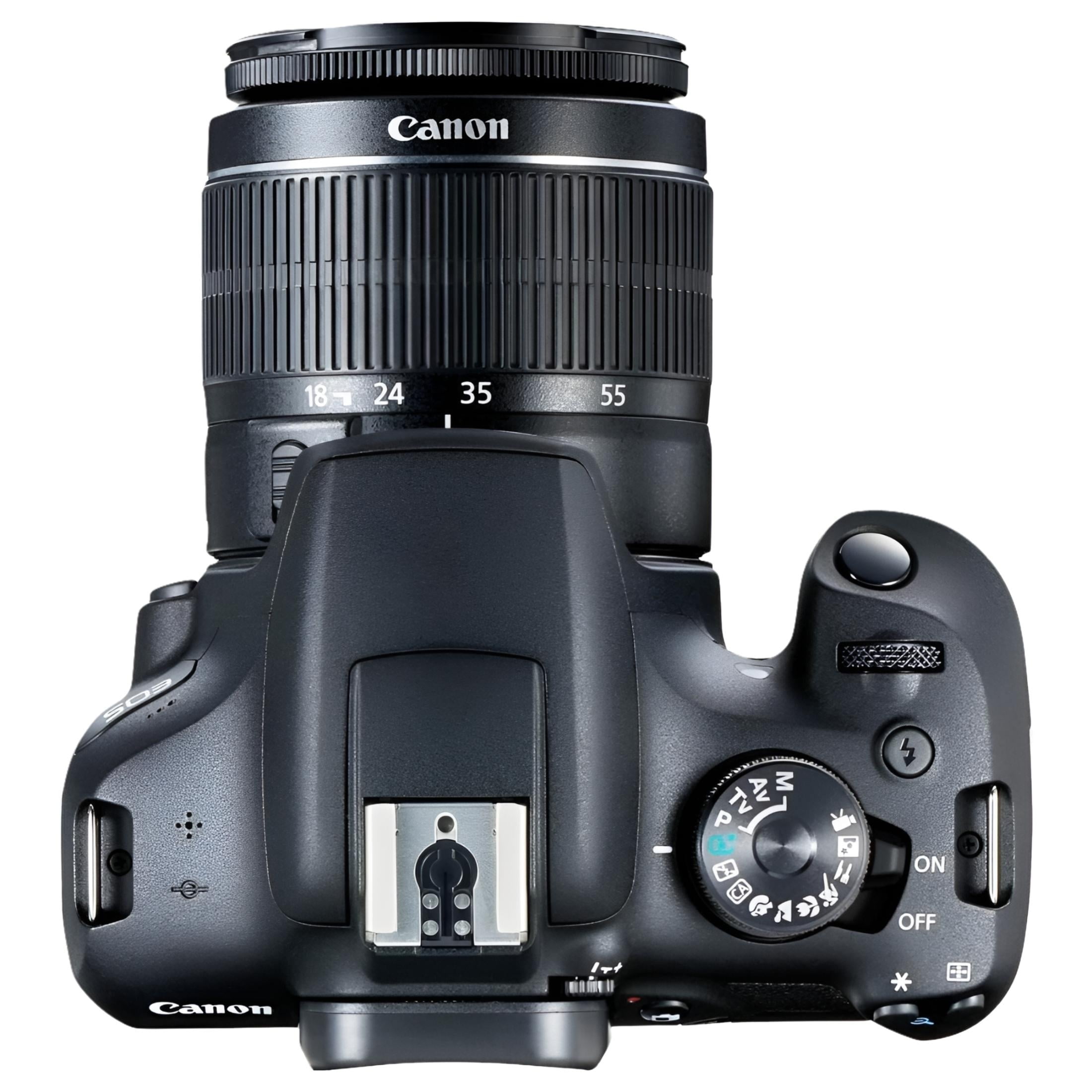 Canon EOS 2000D (Rebel T7) DSLR Camera with 18-55mm III Lens Kit