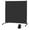 Black, variant on Large Single Panel Room Divider on Wheels, 71”W x 75”H Rolling Privacy Screen, Portable Wall Divider for Home Office Partition, Grey