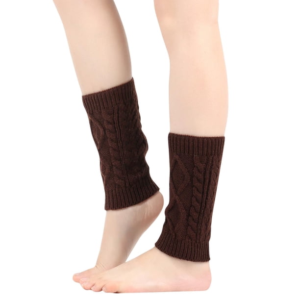 Calcetines de punto cálidos de lana para mujer, calcetines de invierno, calcetines abrigados, calcetines acrílicos para mujer