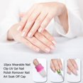 thumbnail image 3 of Ygjytge 10 Uds. Clip De Uñas Usable Uv Gel Removedor De Esmalte De Uñas Nail Art Soak Off Cap Ygjytge Para estrenar, 3 of 6