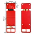 thumbnail image 5 of Woodworking 90 Degree Angle Stop Track Saw Square Positioning Limiting Clamp For Electric Circular Saw Guide Rail, 5 of 7