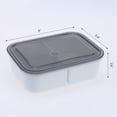 thumbnail image 2 of REGALWOVEN 5 Pack Food Storage Containers with Lids, Plastic Meal Prep Containers for Microwave and Freezer 2 Grids-No Hollow 5 Pack, 2 of 6