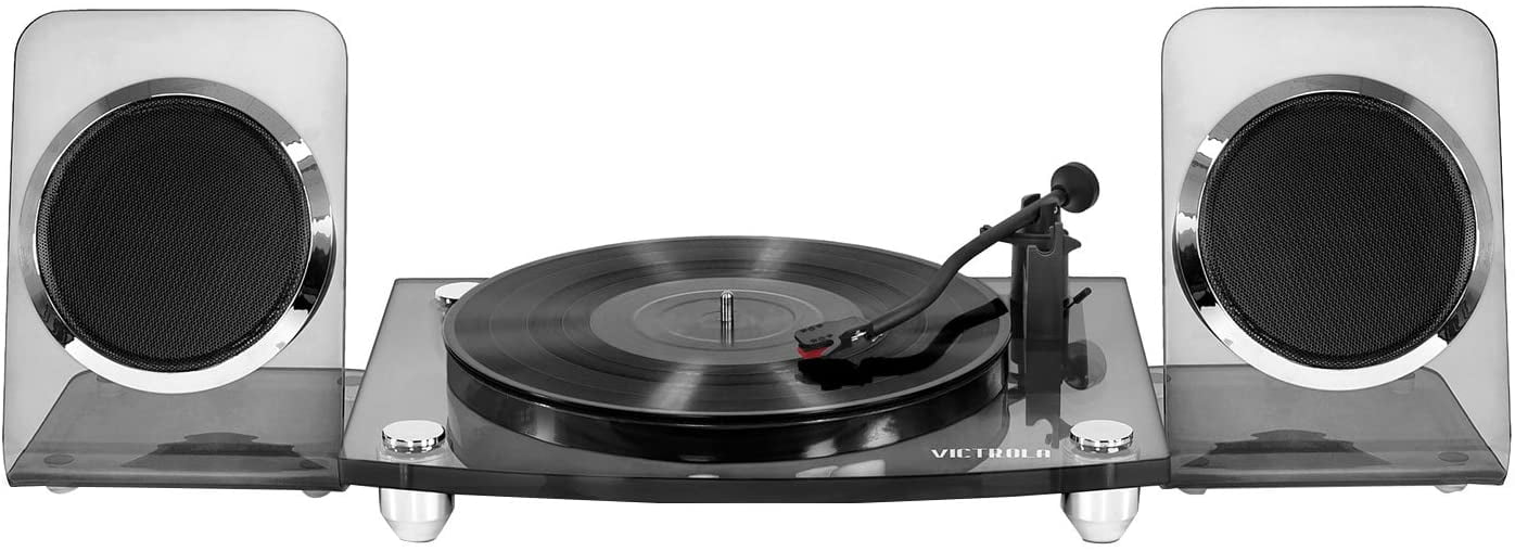 victrola modern acrylic bluetooth turntable