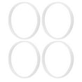 thumbnail image 1 of Rubber Sealing O Rings Gasket, Rubber Gaskets 10cm Sealing Gaskets White O Rings Replacement Parts Juicer Blender Replacement Seals for Home, 1 of 8