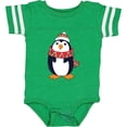 thumbnail image 3 of Inktastic Cuddly Christmas Penguin Boys or Girls Baby Bodysuit, 3 of 5