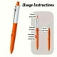 thumbnail image 3 of Organizador de escritorio con rociador de agua. El mejor bolígrafo de agua 2 en 1 para bromas. Presiona el bolígrafo que hará que salga agua. 2 ml. Útiles escolares. Útiles para maestros. Útiles para, 3 of 7