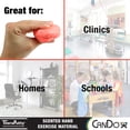 thumbnail image 2 of CanDo TheraPutty Scented Hand Exercise Putty For Rehabilitation, Exercises, Hand Therapy, Occupational Therapy, Red, cherry scented 1lb., 2 of 5