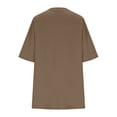thumbnail image 7 of Timdgard Lounge Sets for Women Short Sleeve Loose Tops Slim Shorts 2 Piece Solid Color Athletic Outfits, 7 of 7