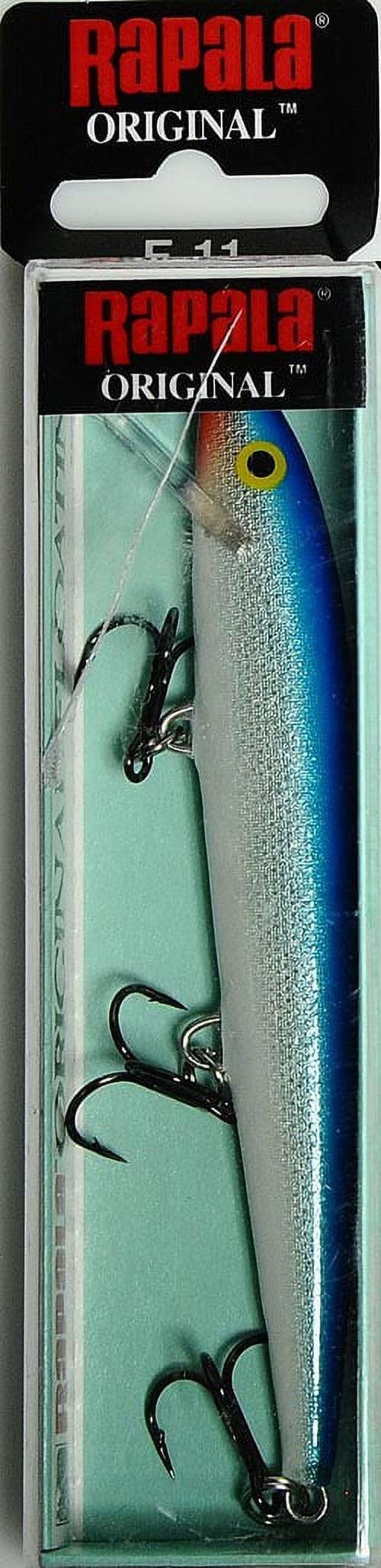 Rapala Original Floating Minnow 11 Fishing Lure 4 3/8" 3/16oz Blue