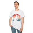 thumbnail image 5 of Funny Social Distancing Cat Sunset Men Women T-shirt, 5 of 7