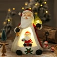 thumbnail image 1 of Adornos navideños, adornos navideños, regalos navideños, adorno luminoso navideño, pequeño regalo para mesita de noche, dormitorio, ambientes festivos, decoración, adorno de resina, figura de resina, 1 of 7